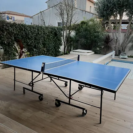 Villa Flavie- Luxueuse - Piscine Sous Le Soleil- Confort Jardin Barbecue -borne Recharge Electrique 10min Plage- Famille-piscine *